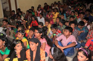 YOWK Members at Don Bosco Orphanage and Donating Study materials to Childrens